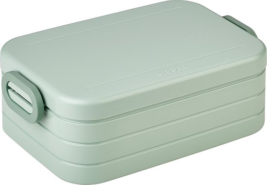 Mepal Bento Lunchbox midi – Broodtrommel - 4 boterhammen - Nordic sage - Mepal