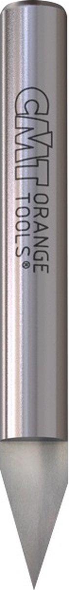 CMT V-groeffrees, VHM, Z1, 90º, Ø 6 x 10/50 mm, S=Ø6