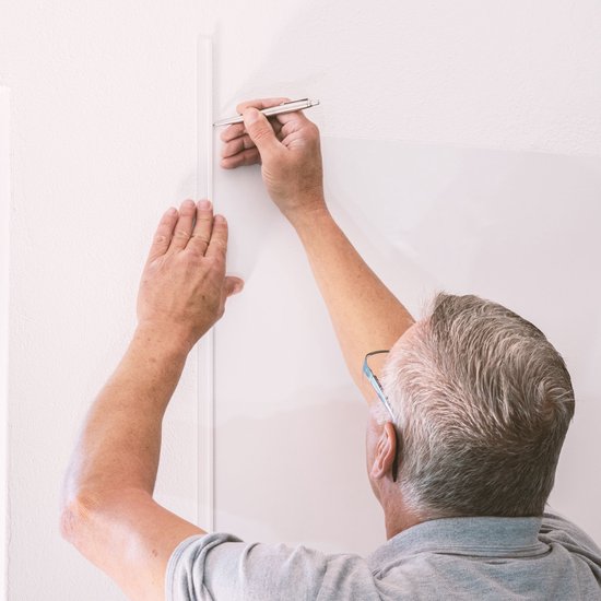 Schulte Deco-design, paroi arrière de douche en Decor stone anthracite 613, taille 100x210 cm, D1901021- F 613, décoration murale - décoration murale - panneaux muraux de salle de bain - revêtement mural