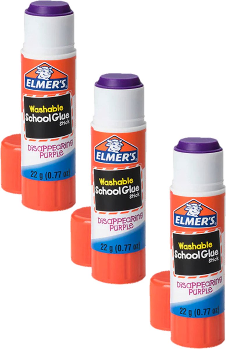Elmer's Giant Lijm Stift Paars ( Elmer's Giant Glue Stick