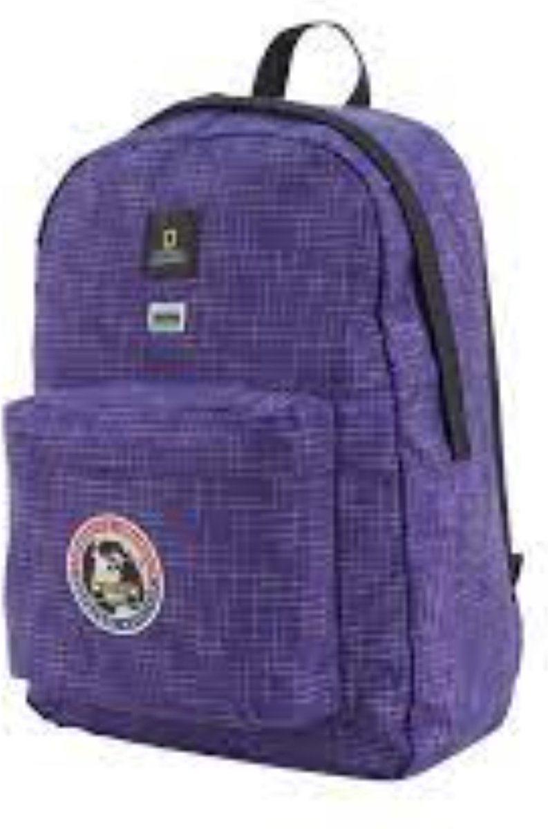 National Geographic Laptop Rugzak / Rugtas / Schooltas - 15 inch - Explorer - Paars - Paars