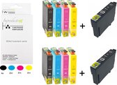 Improducts® 1x 10 box multipack 604xl / 604 inkt cartridges geschikt voor Epson Expression Home XP2100, XP2105, XP2150, XP2155, XP3100, XP3150, XP4150, WorkForce WF2810, WF2840DWF, WF2870DWF 10 cartridges