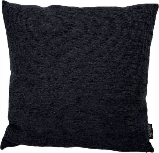 Sierkussen Indico Zwart | 45 x 45 cm | Katoen/Polyester