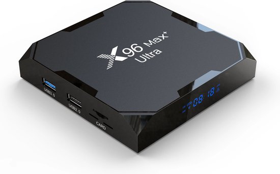 X96 Max Plus Ultra Android 8K TV Box - Android 11 - Dual WiFi - 4/32GB ...