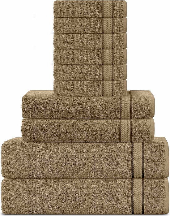 Homéé Voordeelpak 33 Delige Handdoeken Set 3 Badlakens 6 Handdoeken 12 Gastendoekjes 12 Washandjes Fuchsia 100 Katoen 400g M