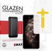 BMAX Screenprotector geschikt voor iPhone 11 Pro Max met applicator - Gehard glas - Tempered glas - Apple screenprotectors - Telefoonglaasje - Beschermglas - Glasplaatje - Screensaver - Screen protector - Glas screenprotectors - Case Friendly