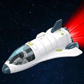 Space Shuttle Raket met Astronaut - Tachan - Speelgoedraket voor Kinderen - Spaceshuttle inclusief Licht en Geluid