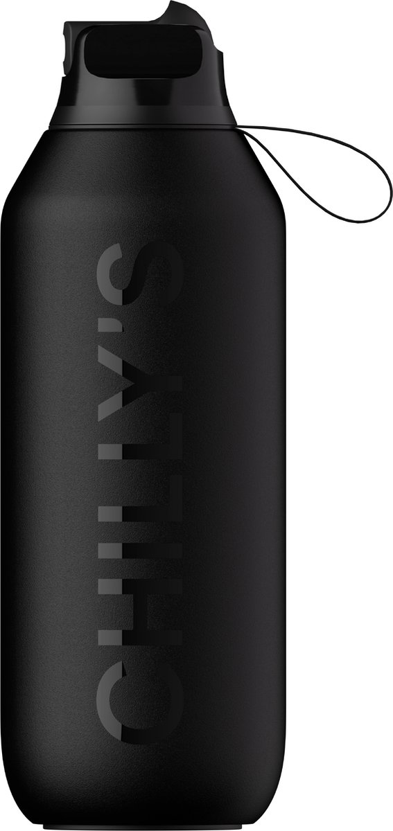 Chilly's Series 2 - Drinkfles - Thermosfles - 500ml - Abyss Black