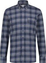 State of Art - Chemise Losanges Bleu Foncé - Taille 4XL - Coupe régulière