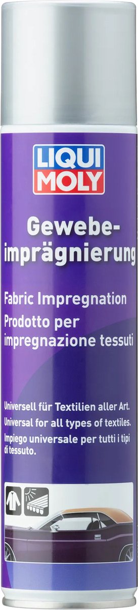 Liqui Moly 1594 Weefselimpregnering 400ml Afdek- / Textielimpregnering
