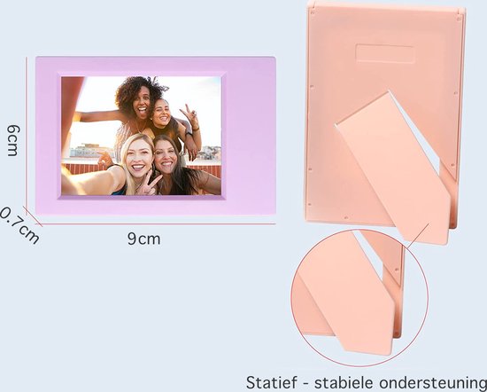 HIYQIN 2x3 Mini Fotolijst, Set Van 8 Compatibel Met 3 Fujifilm Instax Film, Voor Instax Mini 12 11 9 8 7s 99 90 40 50 EVO - Zwart Groen HIYQIN 2x3 Mini Fotolijst, Set Van 8 Compatibel Met 3 Fujifilm Instax Film, Voor Instax Mini 12 11 9 8 7s 99 90 40 50 EVO - Zwart Groen