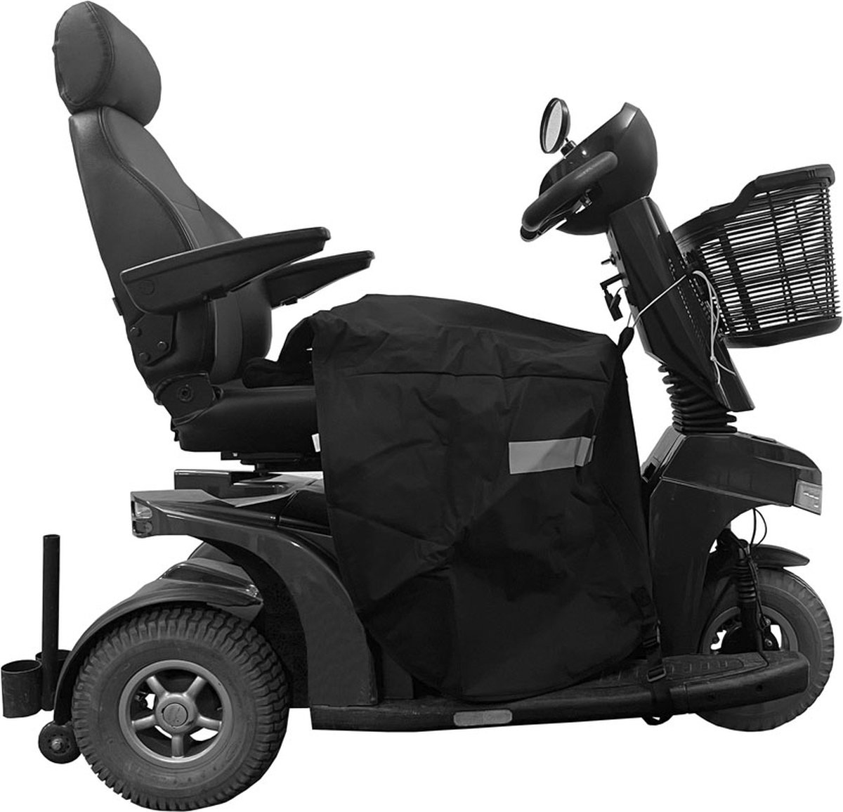 Goedkoopste MaxxCovers Beenkleed Scootmobiel - Gevoerd en Waterdicht Deken - Universeel Schootskleed - Scootmobielaccessoires