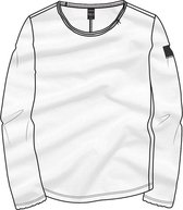 REPLAY M3592.000.2660 T-shirt Met Ronde Hals En Lange Mouwen Heren - White - XXL