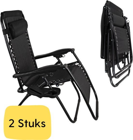 Aktive Opvouwbare Ligstoel 4 Posities - Comfortabel Voor Strand En Camping