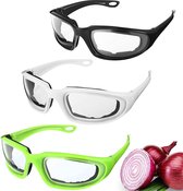 Doodadeals® Onion Glasses - Wit - Lunettes de sécurité contre les yeux larmoyants - Verres à couper l'oignon - 1 pièce