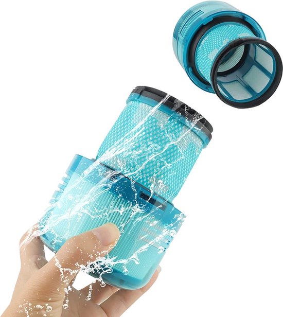 2 x HEPA Filter voor Dyson V15 Detect Complete Extra Stofzuiger