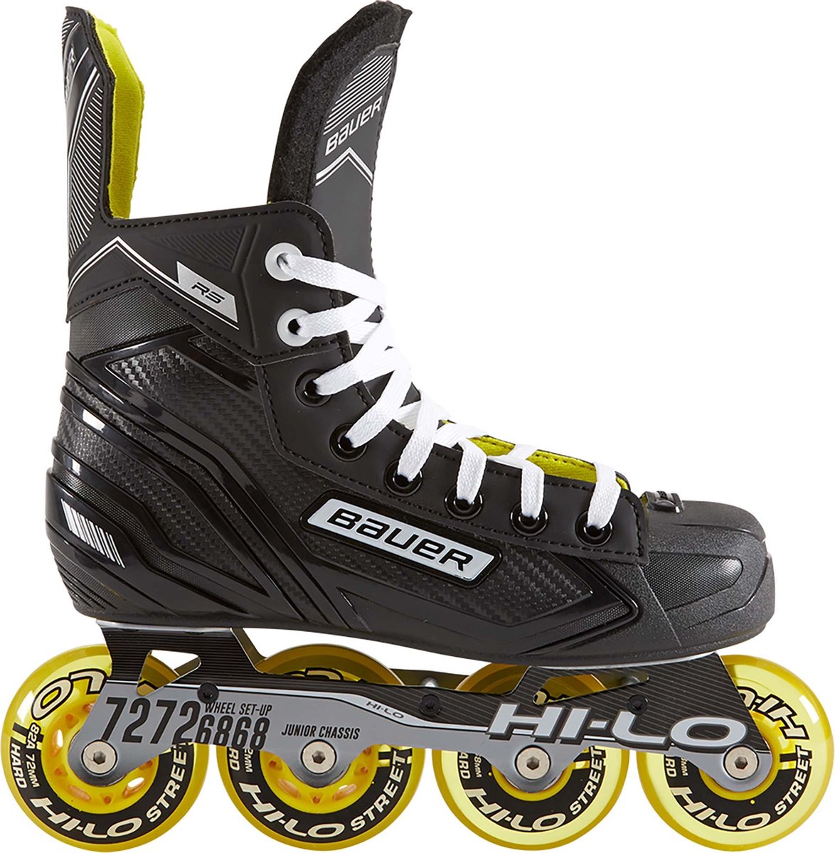 Bauer RS Inline hockey skate Senior Zwart