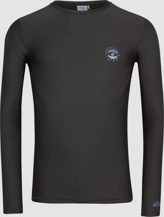 O'Neill - UV-Zwemshirt met lange mouwen voor mannen - UPF50+ - Camorro - Raven - maat XXL