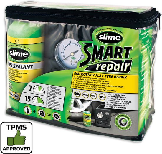 Slime Smart Repair Compressor Set - Autoband reparatieset met ...