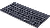 R-Go Clavier Compact Break, Bluetooth, Avec logiciel de pause Anti-RSI, Ultra-Mince, QWERTY (US), Sans Fil, Compatible avec Windows/Mac/ Linux, Noir
