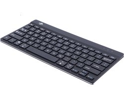 R-Go Compact Break - Ergonomisch Toetsenbord - Pauze-indicator - Ultradun - US QWERTY - Zwart