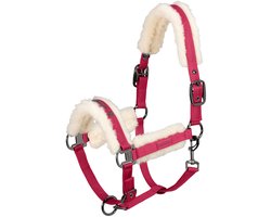 Eskadron Halster Reflexx Doublepin Glossy Evo Wool Rood - middel