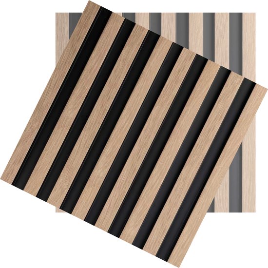 Lot De 24 Panneaux Acoustiques Pyramides - 30.5x30.5 Cm, NRC 0.60 - Mousse Polyuréthane Densité 30 Kg/m³ - Pour Studio, Home Cinéma