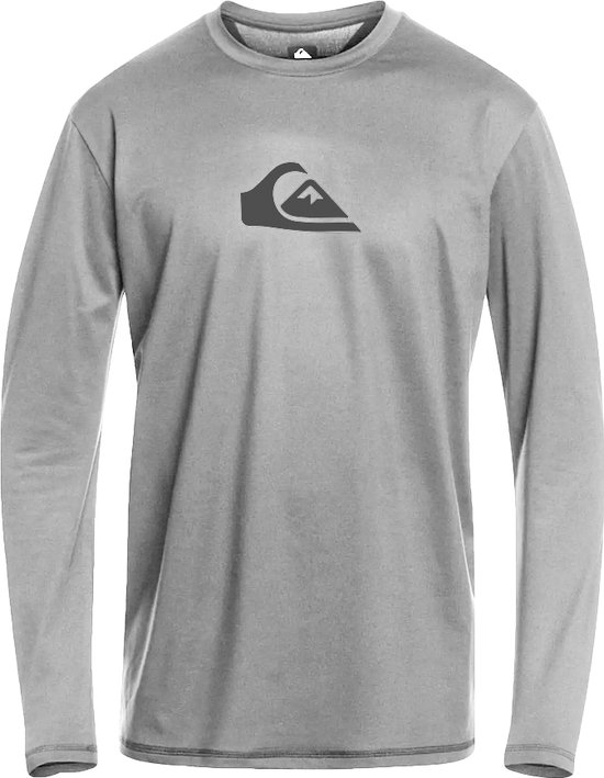 Quiksilver - UV Surf T-shirt voor jongens - Solid Streak Lange mouw - UPF50 - Gray Violet - Grijs
