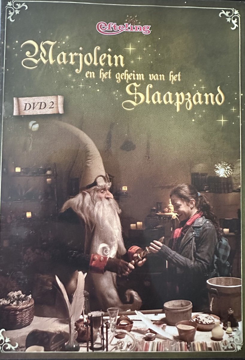 Dvd Marjolein en het geheim van slaapzand - Efteling Deel 2