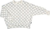 Minikidz Sweater Monogram crème unisexe | Minikid98-104