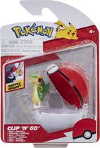 Pokémon - Clip 'N' Go - Snivy + Poke ball