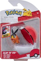 Pokémon - Clip 'N' Go - Tepig + Poke ball