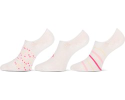 Teckel - 3 Paar korte invisible sneaker sokken - Thema: Flamingo - Maat  36/42 - 70%... | bol.com