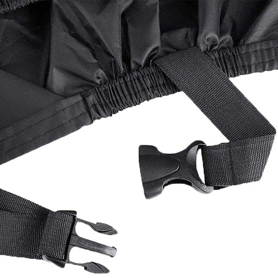 Lightyourbike ® COVER - Fietshoes voor 1 of 2 fietsen - Universeel - Zwart - Incl. opbergzak van Lightyourbike — afbeelding 2