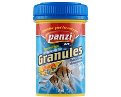 Panzi-Pet - Visvoer voor siervissen - Aquarium - Korrel van 4mm- 3 x 135ml
