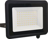 LED bouwlamp - Zwart - 50W - 4500 lumen - Met beugel