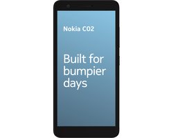 NOKIA C02 Smartphone - 2/32GB - Grijs - Android 12 Go-editie