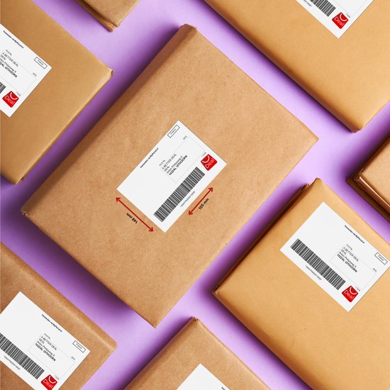 Deal Premium Zelfklevende Printer Verzend Etiketten Op A4 105 x 148