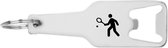 Akyol - tennis flesopener - Tennis - beste tennisser - gegraveerde sleutelhanger - cadeau - gepersonaliseerd - accessoires - squash - paddle - sport - sleutelhanger met naam - 105 x 25mm