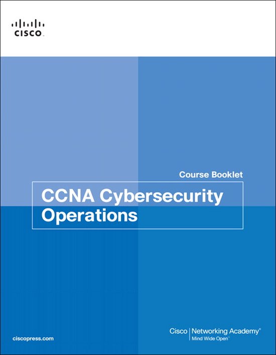 CCNA Cybersecurity Operations Course Booklet - cover
