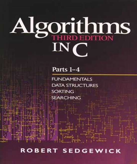 Algorithms in C - cover