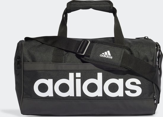 adidas Sportswear Essentials Linear Duffel Bag Extra Small - Unisex - Zwart- 1 Maat