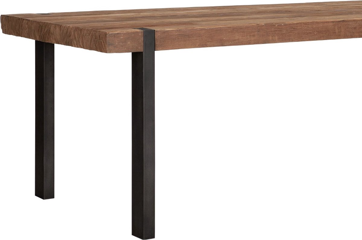DTP Home Eettafel Cavallo - 225x100cm - naturel Bruin