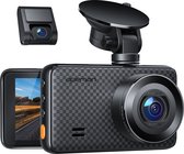 Apeman C860A Dual Dashcam Voor Auto 2K Full HD - Auto Camera Voor en Achter - Parkeerstand met ingebouwde G-sensor - 170° Wijdhoeklens - Nachtzicht -Support 128GB