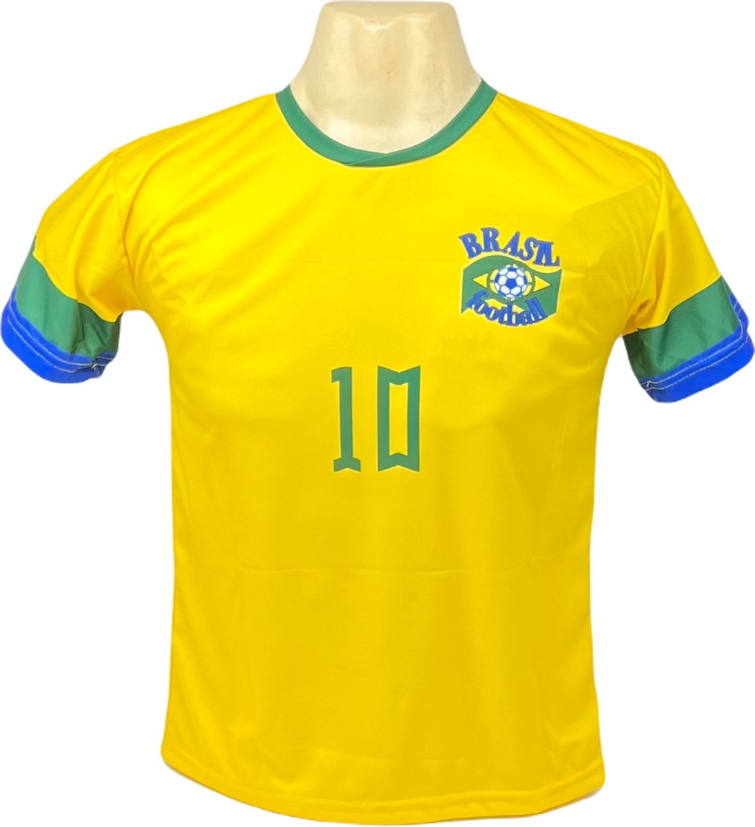 Op maat gemakkelijk roman Neymar Brazilië Thuis Tenue | Voetbalshirt + Broek Set | EK/WK voetbaltenue  - Maat: 116 | bol.com