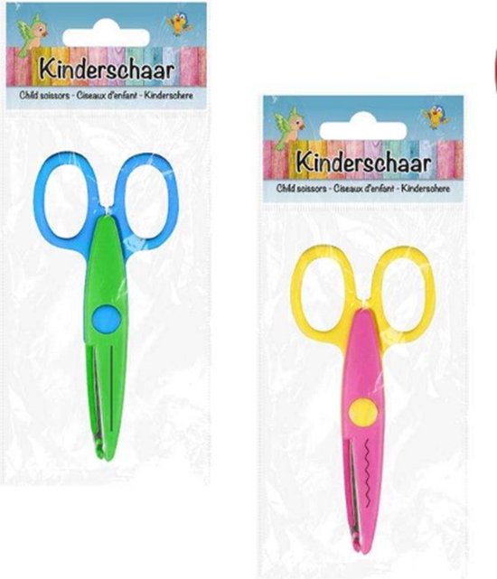 ManYing 12 stuks schaar voor kinderen, ronde punt, kinderen, handwerk, schaar met handvat van kunststof, papierschaar met schaal, cm, voor school, handwerk, doe-het-zelf, scrapbooking