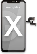 Apple iPhone X LCD Display + Touchscreen - Qualité OEM - Noir - Remplacer l'écran - Écran - Affichage - Écran tactile