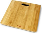 Bol.com Digitale Personenweegschaal Basic Home Bamboe (30 x 30 x 35 cm) aanbieding