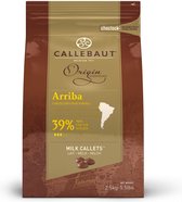 Callebaut Arriba chocolat au lait callets 2,5 KG