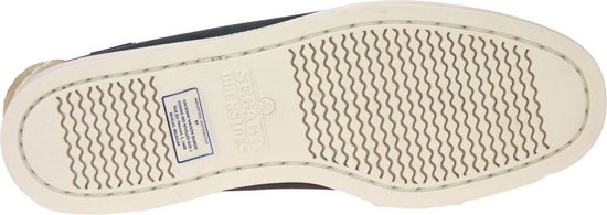 Sebago Dockside Blauw - Blanc Cassé